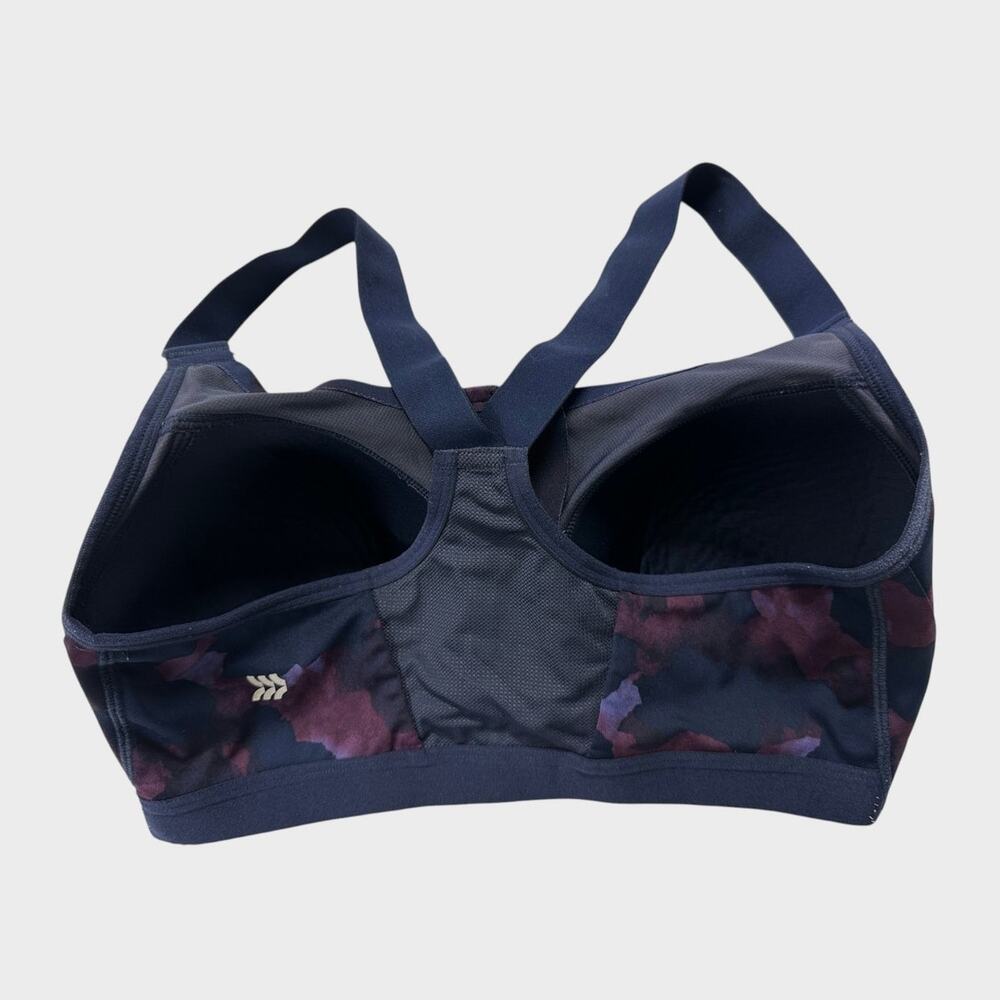 All In Motion 38D Sports Bra Zip Front Lightly Padded - Picture 3 of 5